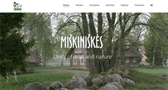 Desktop Screenshot of miskiniskes.lt